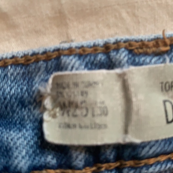 Top Shop - Dree Crop Denim - worn a few times - Picture 10 of 10